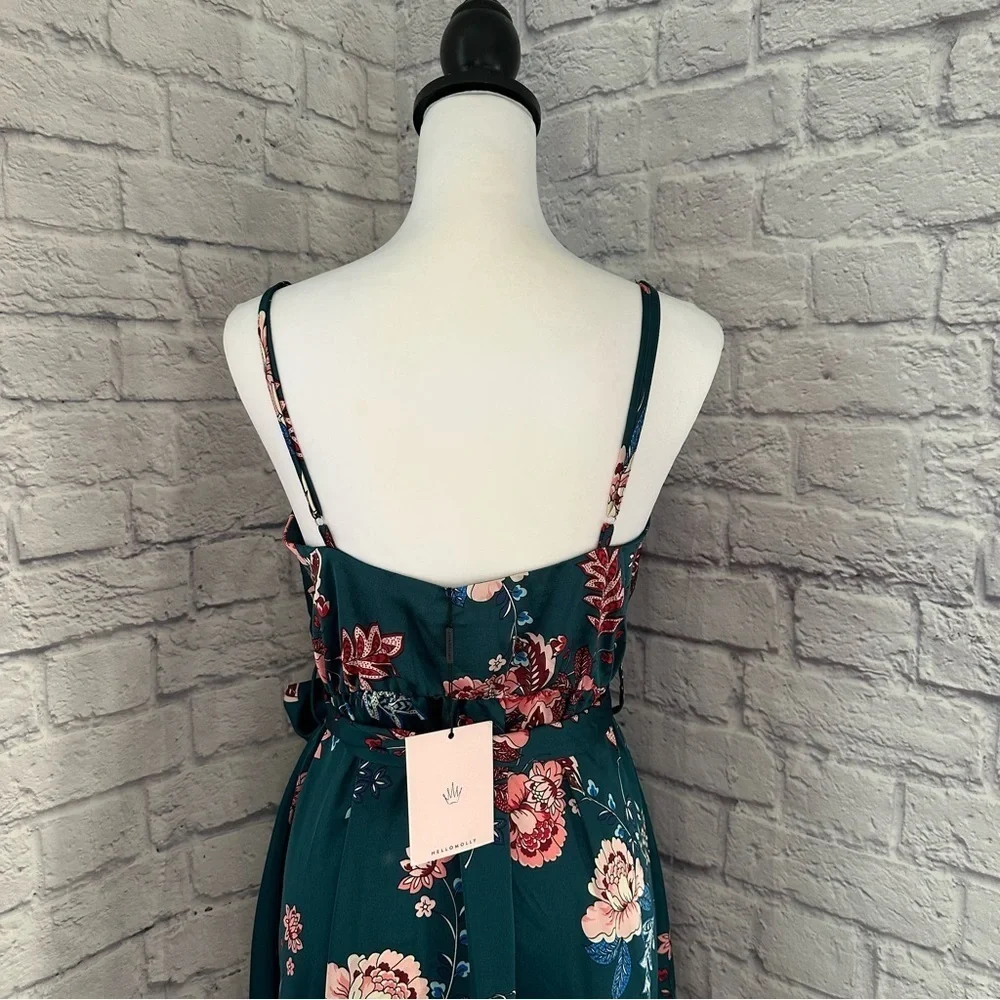 Hello molly FALLING IN STYLE MIDI DRESS FOREST GREEN - Picture 7 of 14